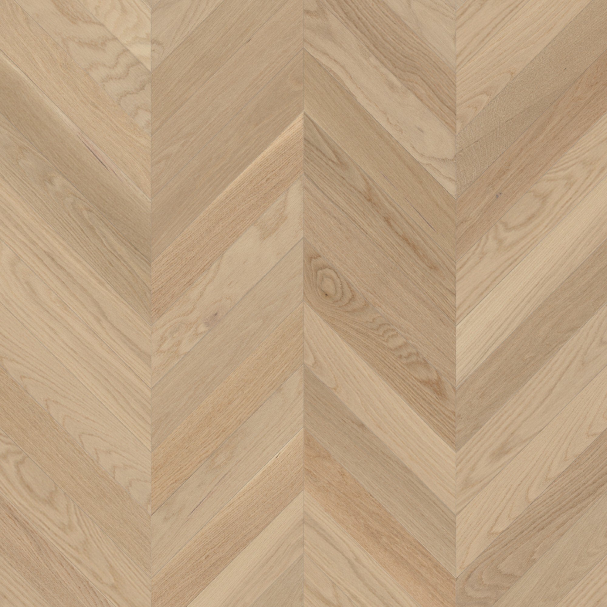 Mirage Muse Collection White Oak Ingrid Brushed Chevron Exclusive 5" x 3/4" TruBalance