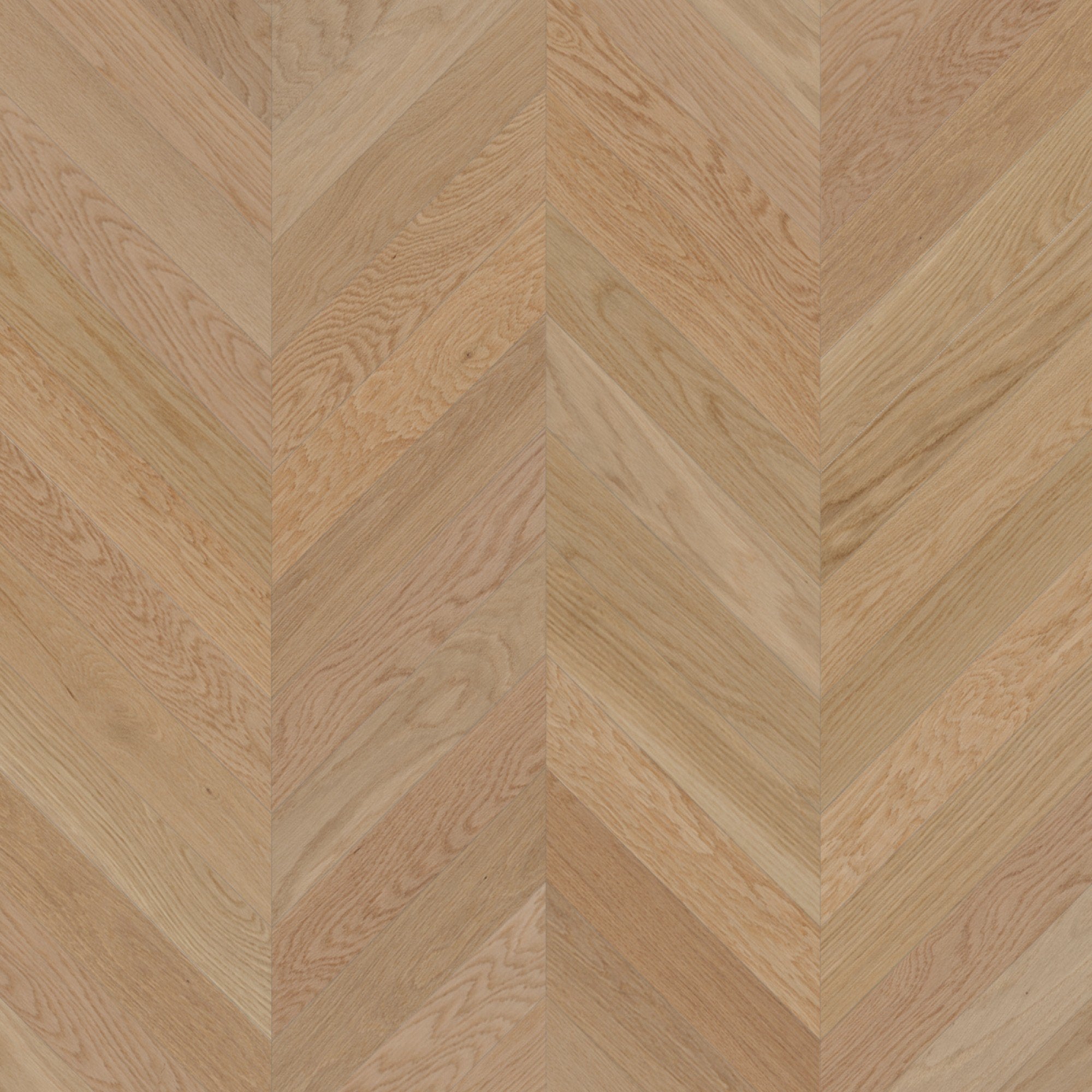 Mirage Muse Collection White Oak Eleanor Brushed Chevron Exclusive 5" x 3/4" TruBalance