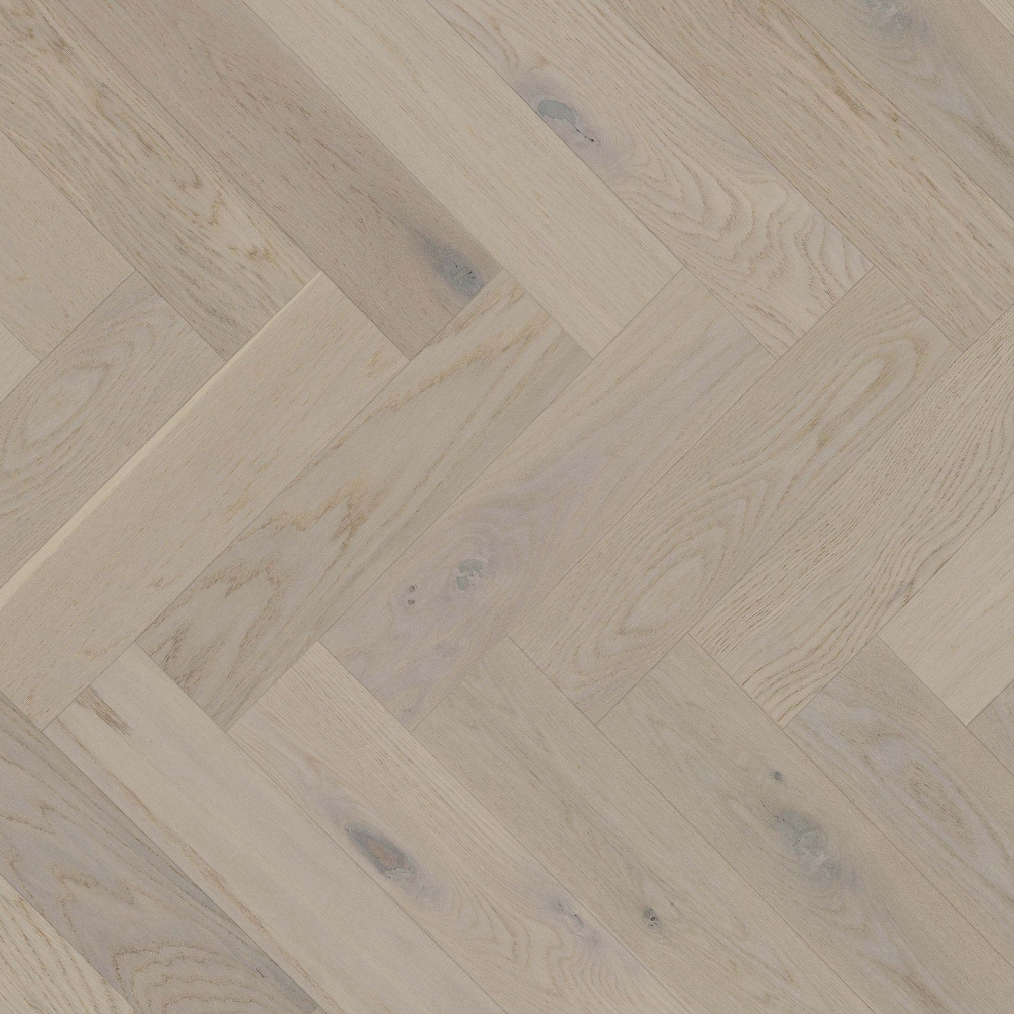 Mirage Muse Collection White Oak Ada Brushed Herringbone Character 5" x 9/16" TruBalance Lite